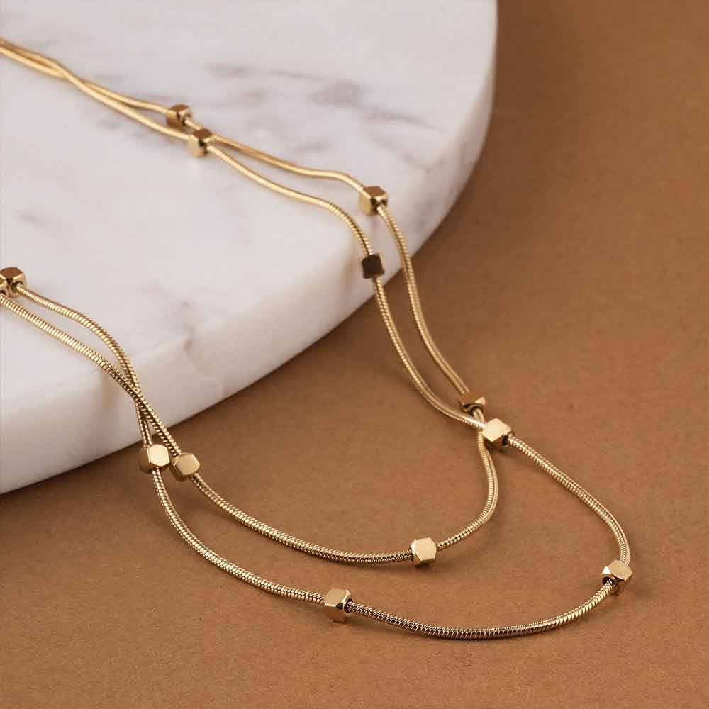 Luxe Orbit Layered Necklace