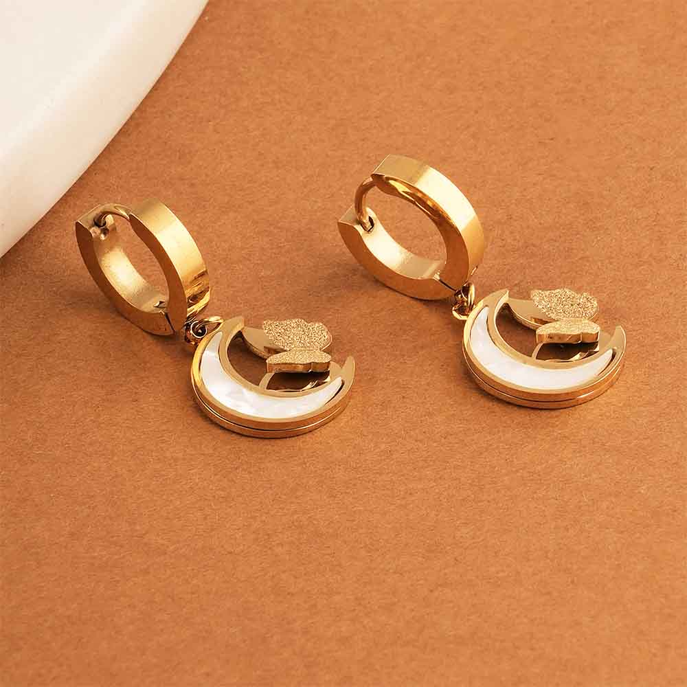 Lunar Butterfly Earrings