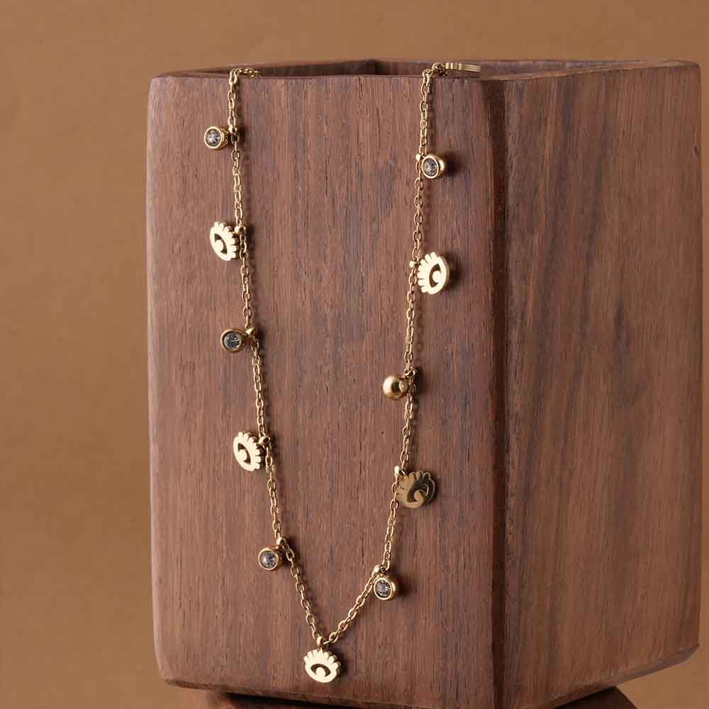 Scattered Sparkle Necklace