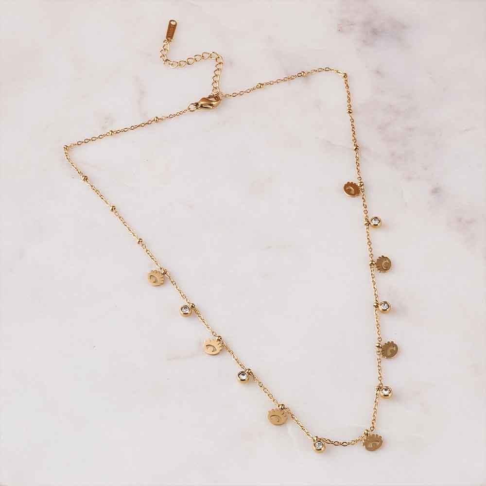 Scattered Sparkle Necklace