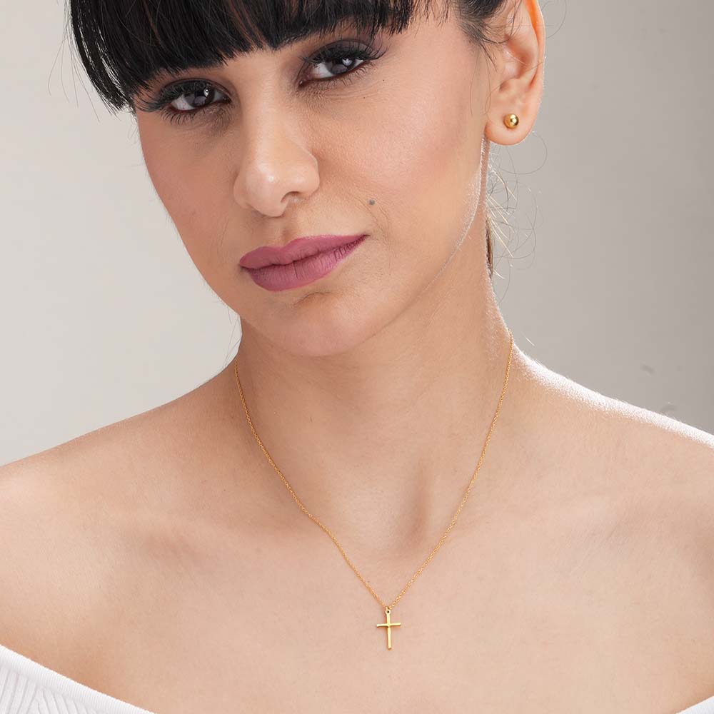Golden Cross Necklace