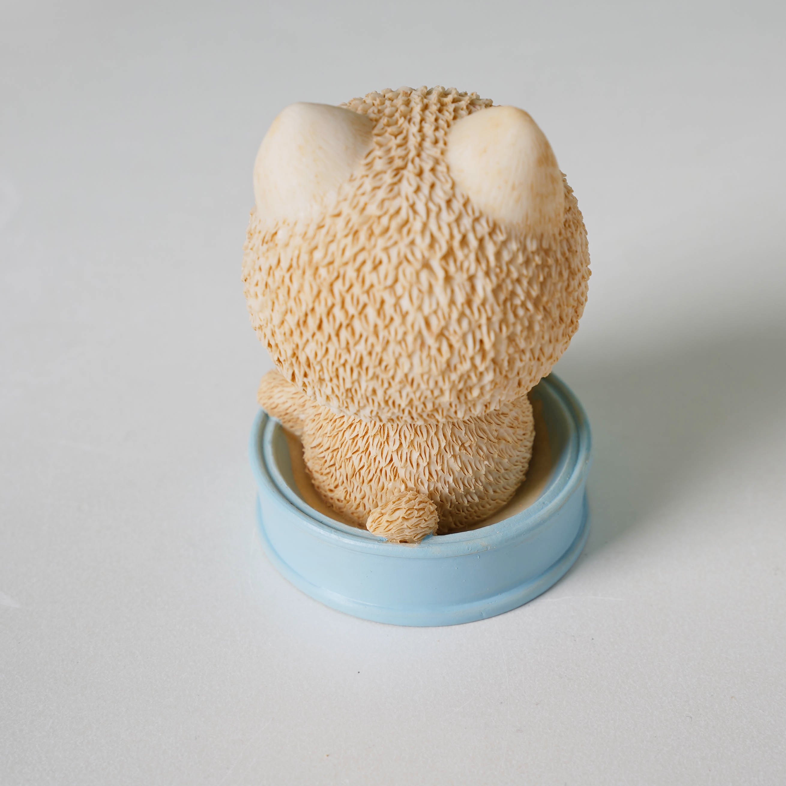 Puppy In A Tub Bobble Head Resin Showpiece