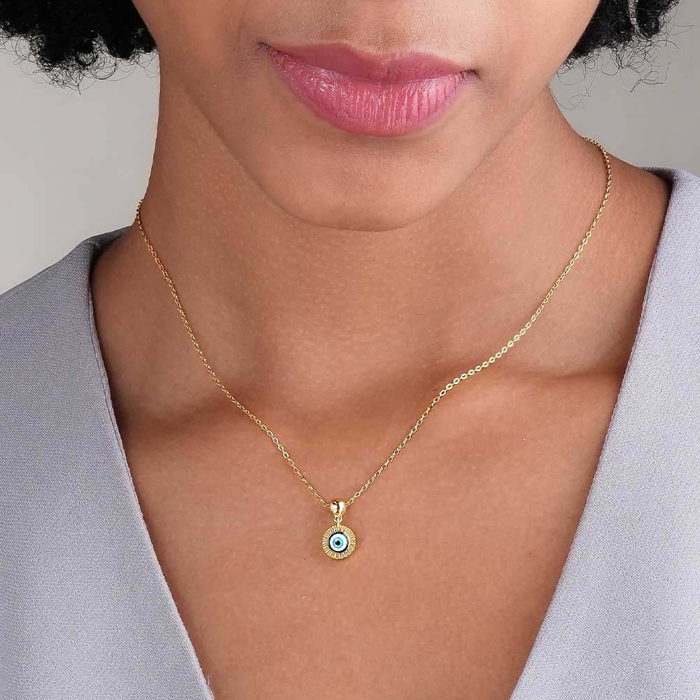 Evil Eye Enigma 925 Sterling Silver Necklace