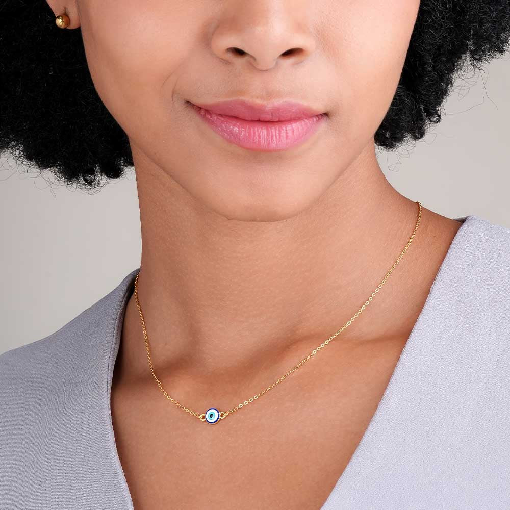 Evil Eye Classic 925 Silver Necklace