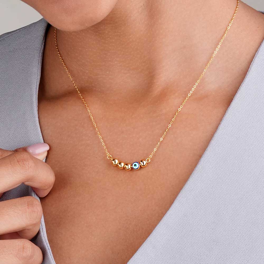 Evil Eye Harmony 925 Sterling Silver Necklace