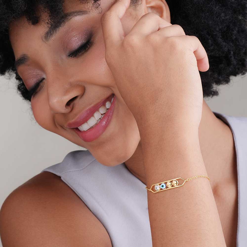 Evil Eye Harmony 925 Silver Bracelet