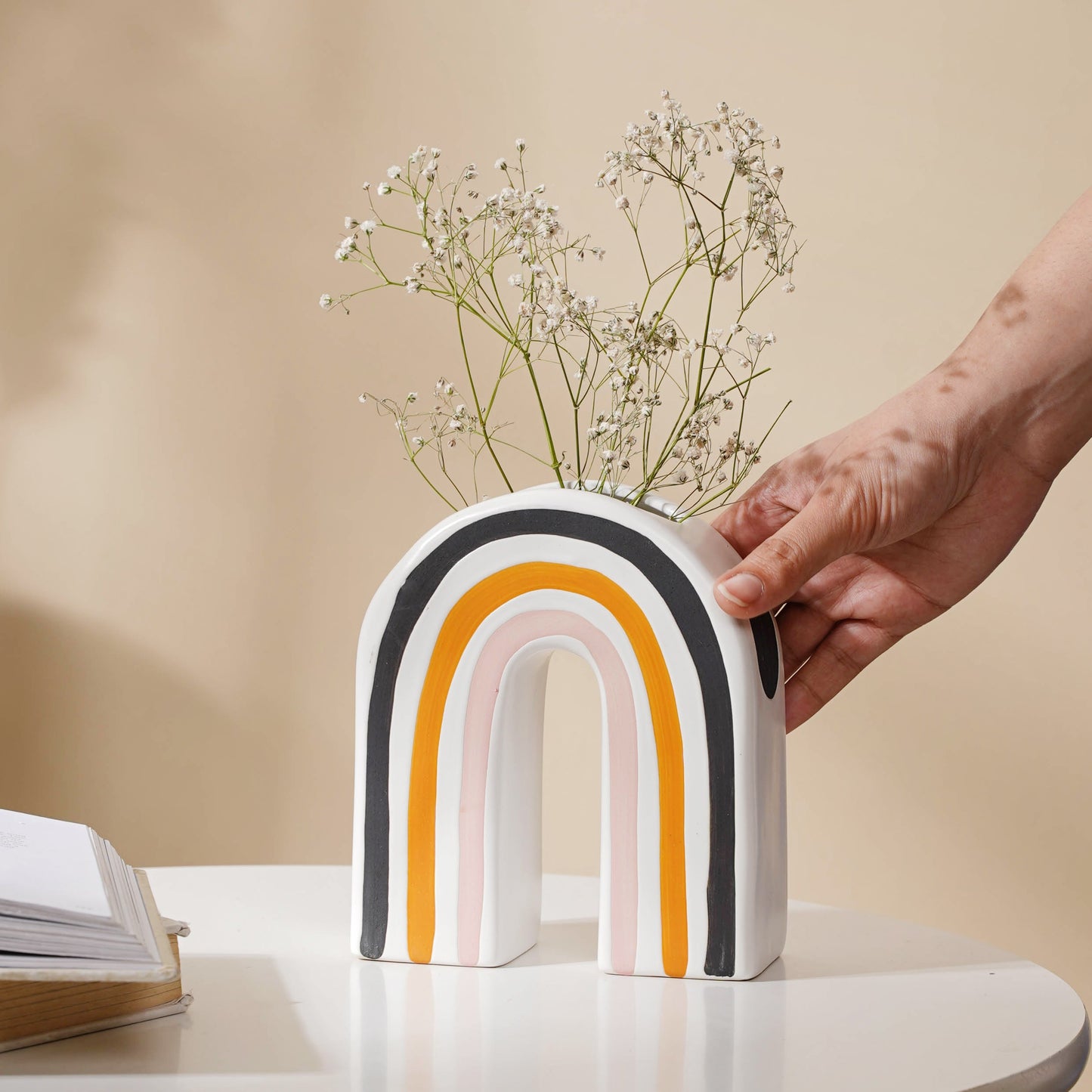 Rainbow Flower Pot