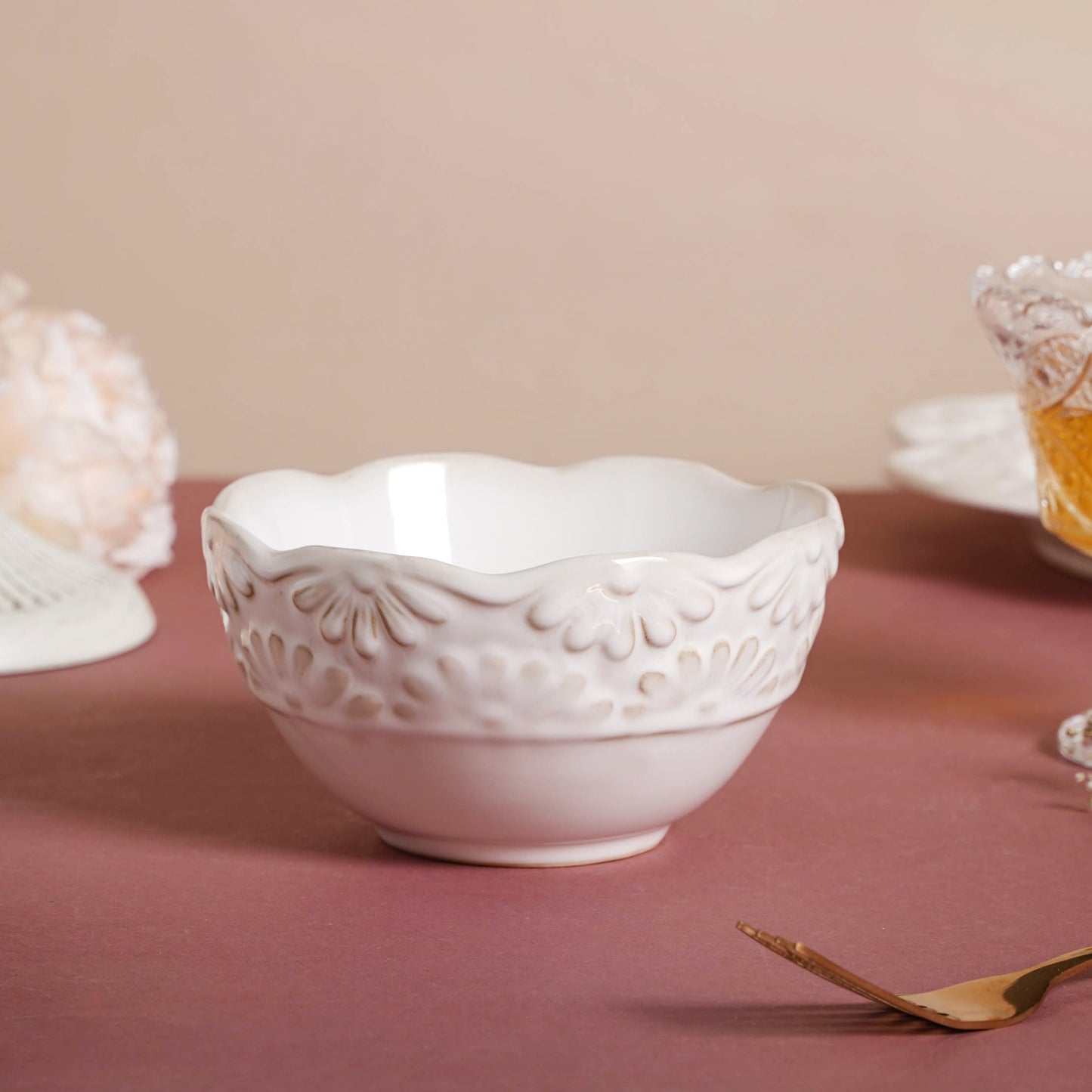 Faye Ornamental Snack Bowl 400 ml