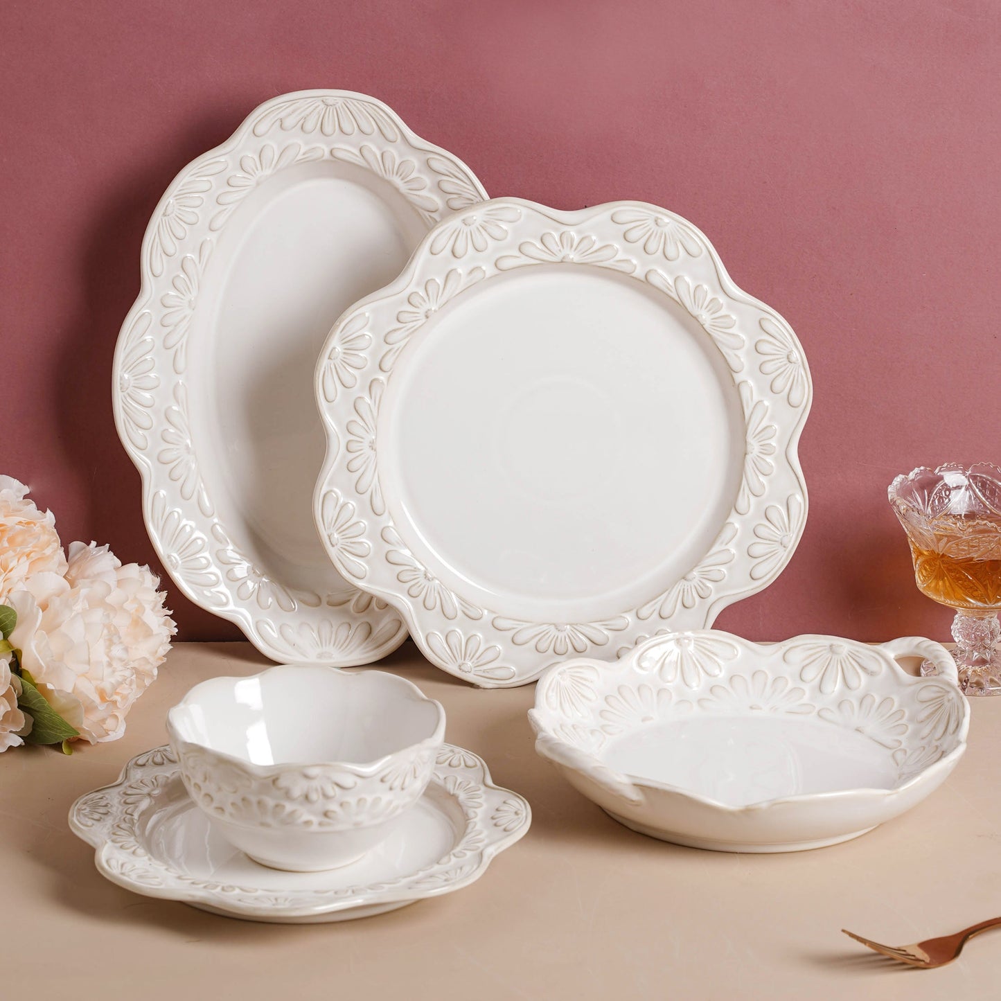 Faye Ornamental Snack Bowl 400 ml