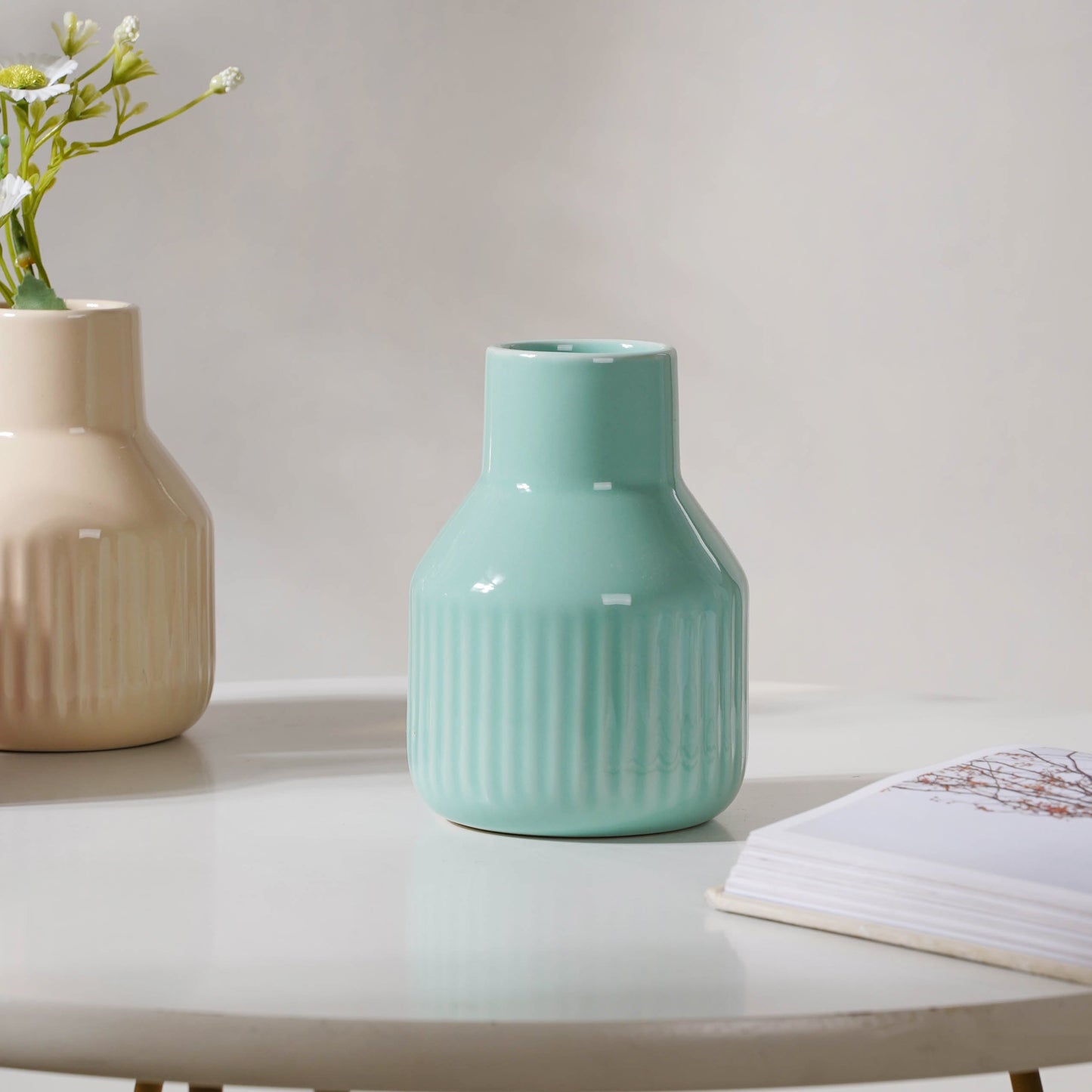 Glossy Decorative Flower Pot