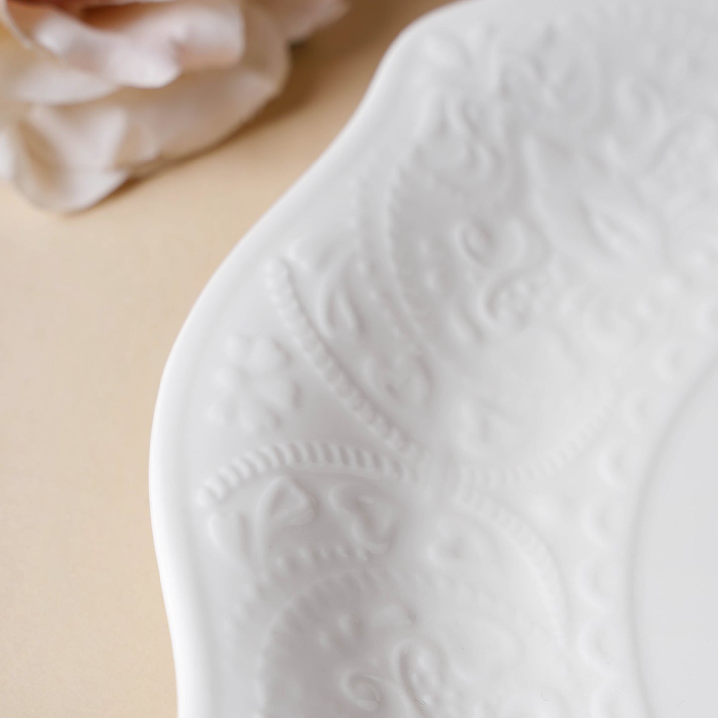 Serena Lily White Dinner Plate 10.5 Inch