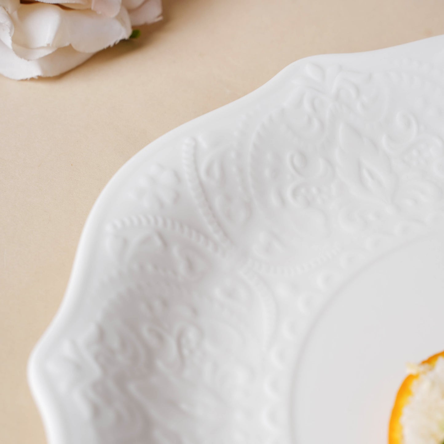 Serena Lily White Dinner Plate 10.5 Inch