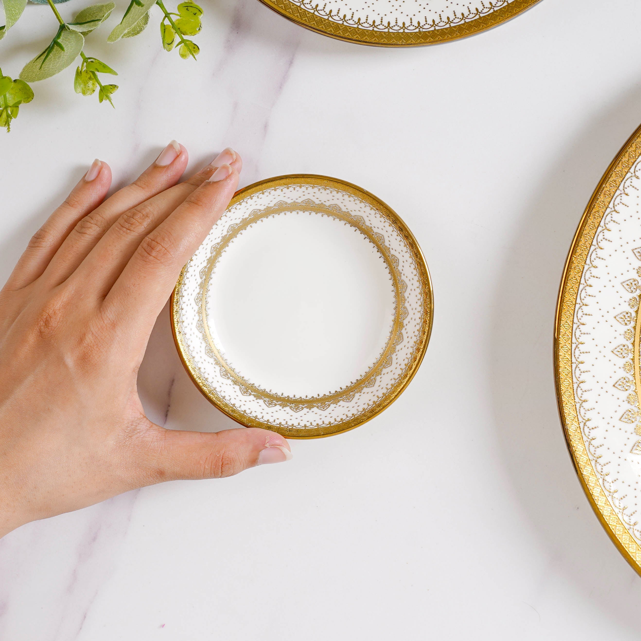 Aurelea Festive Dessert Plate