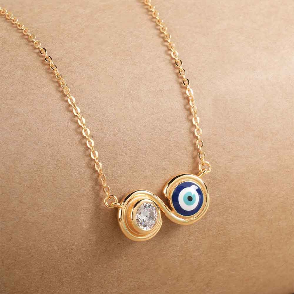 Evil Eye Journey 925 Silver Necklace