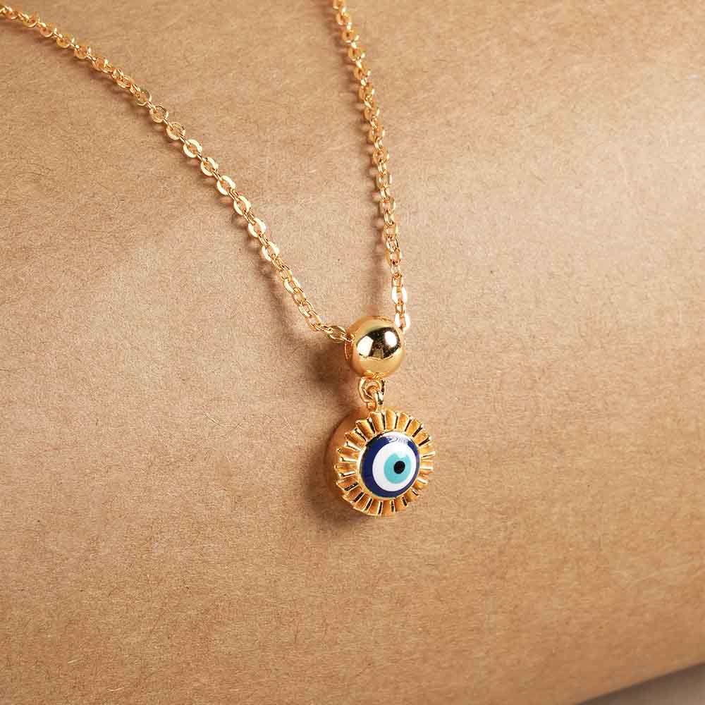 Evil Eye Enigma 925 Sterling Silver Necklace