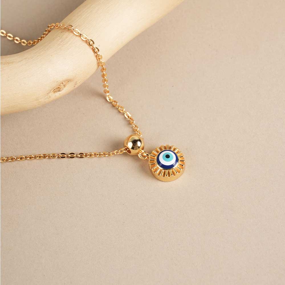 Evil Eye Enigma 925 Sterling Silver Necklace