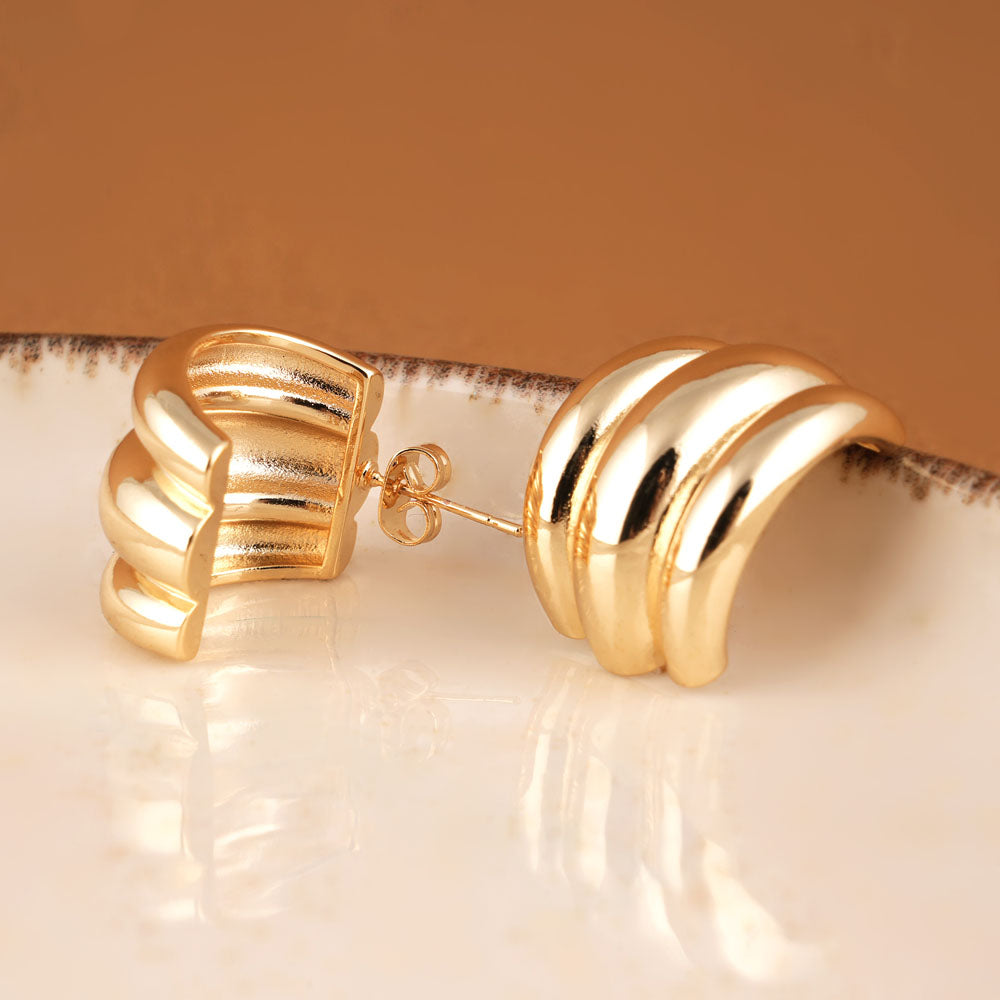 Triple C Stud Earrings