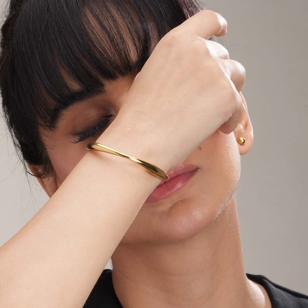 Gilded Molten Bracelet