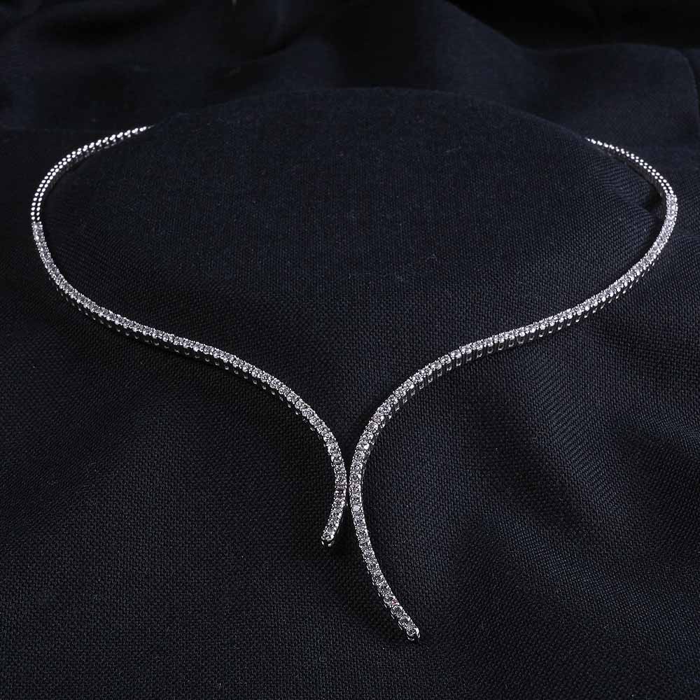 Garden of Sparkle Necklace with Magnetic Clasp