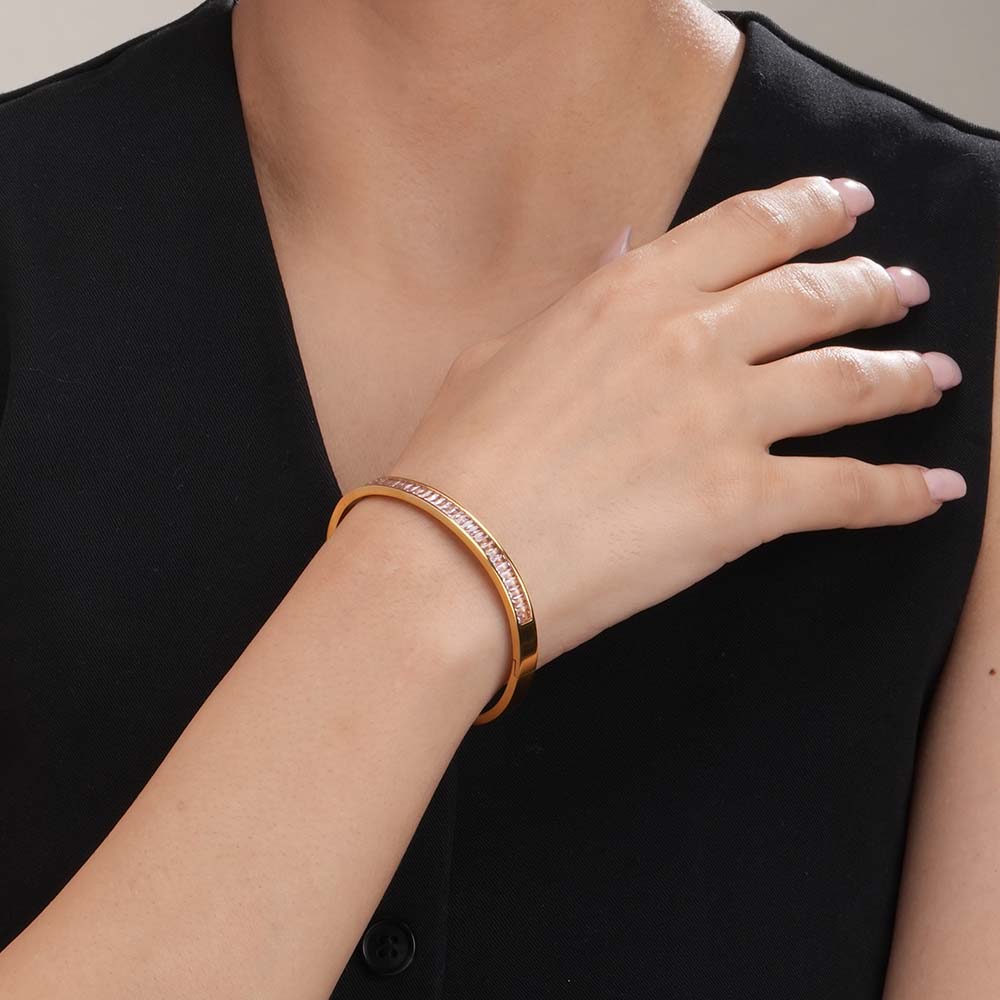 Pink Enchantment Bangle Bracelet
