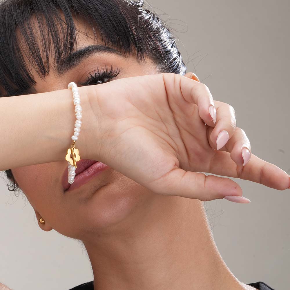 Vintage Pearl Bracelet