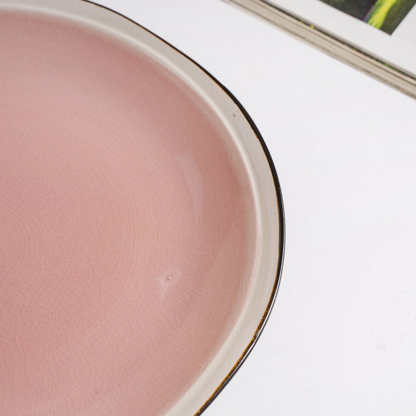 Rosamel Pink Gloss Dinner Plate 10.5 Inch
