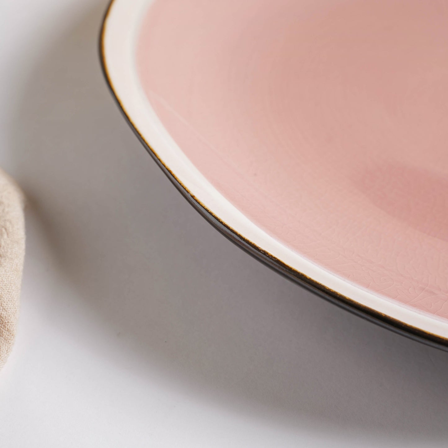 Rosamel Pink Gloss Dinner Plate 10.5 Inch
