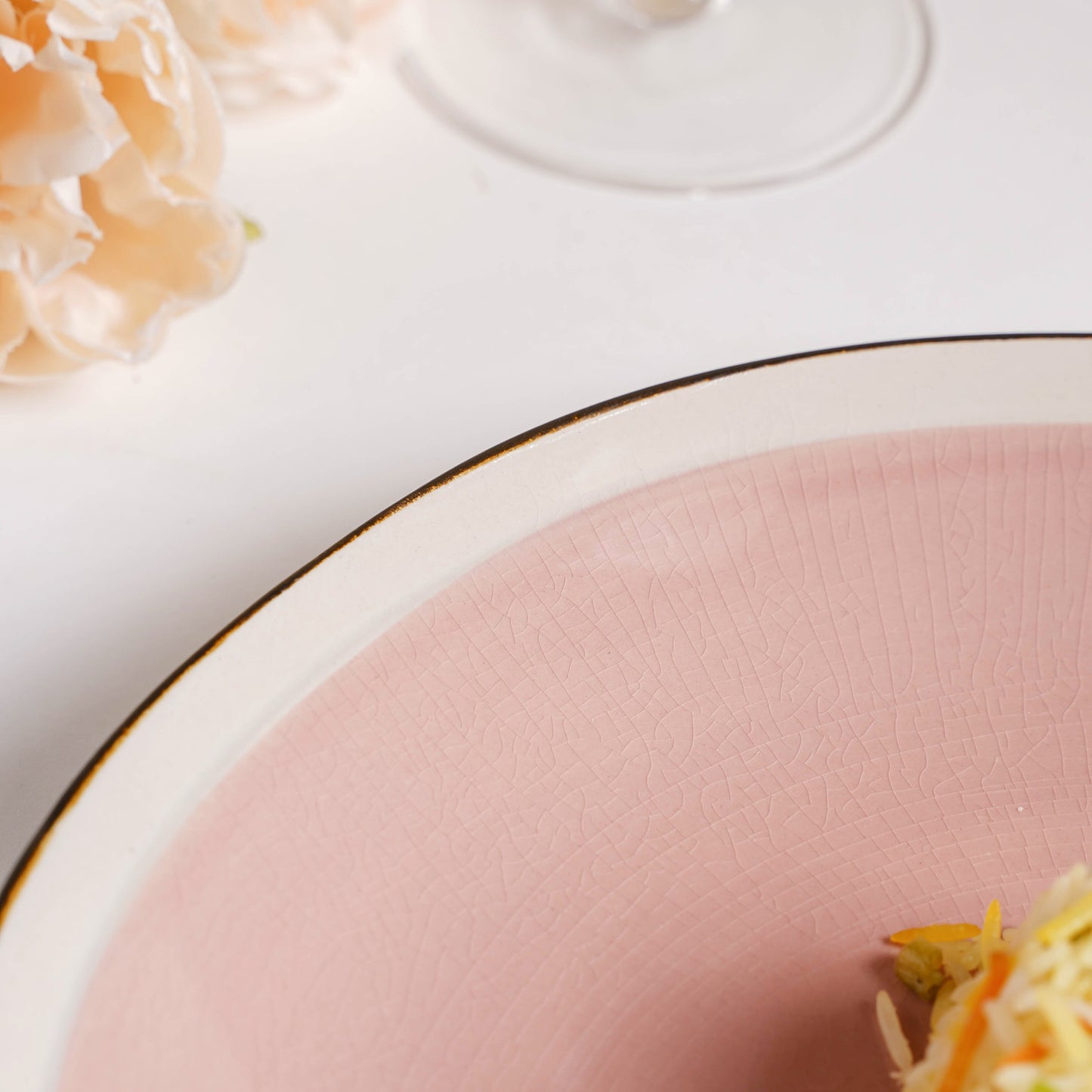 Rosamel Pink Gloss Dinner Plate 10.5 Inch