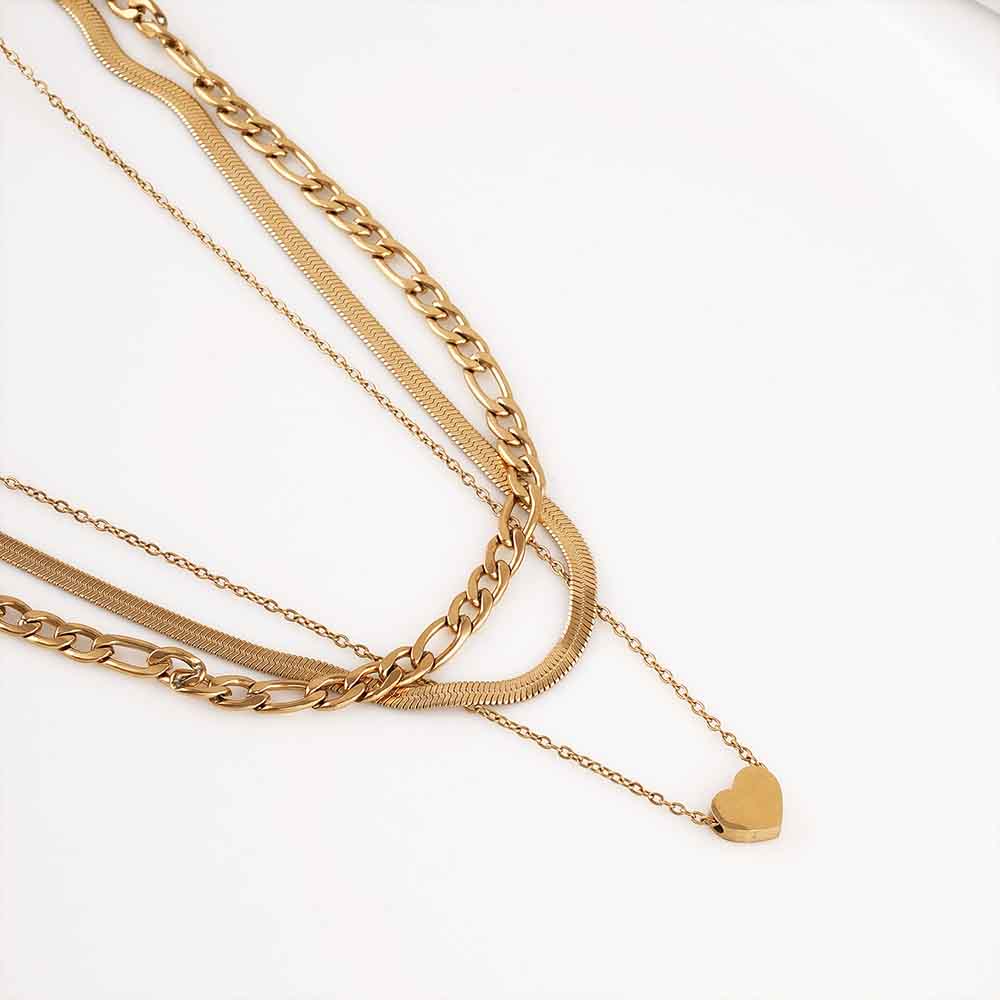 Golden Cascade Necklace