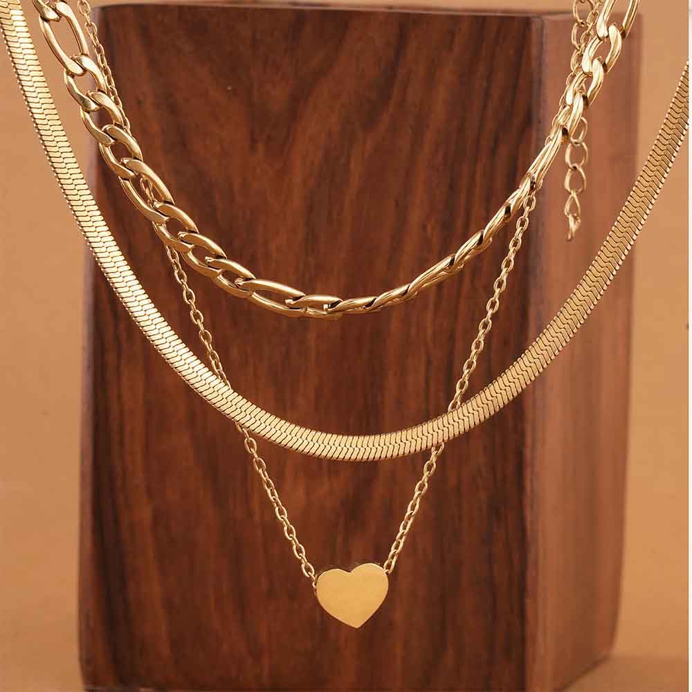 Golden Cascade Necklace