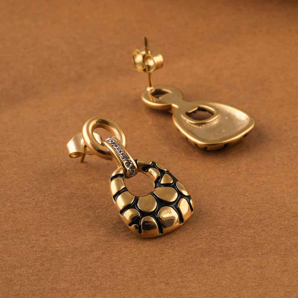 Gilded Mosaic Earrings