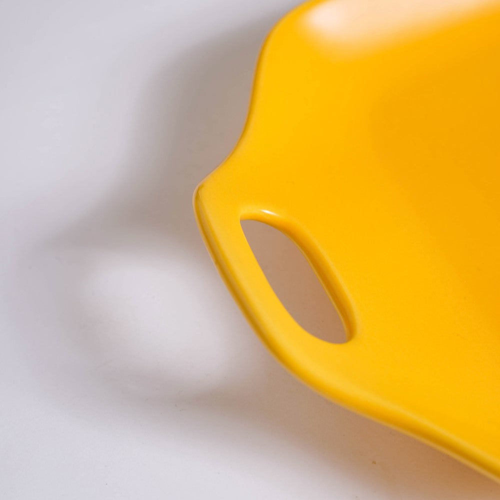 Oven Baking Tray Yellow 11.5 Inch