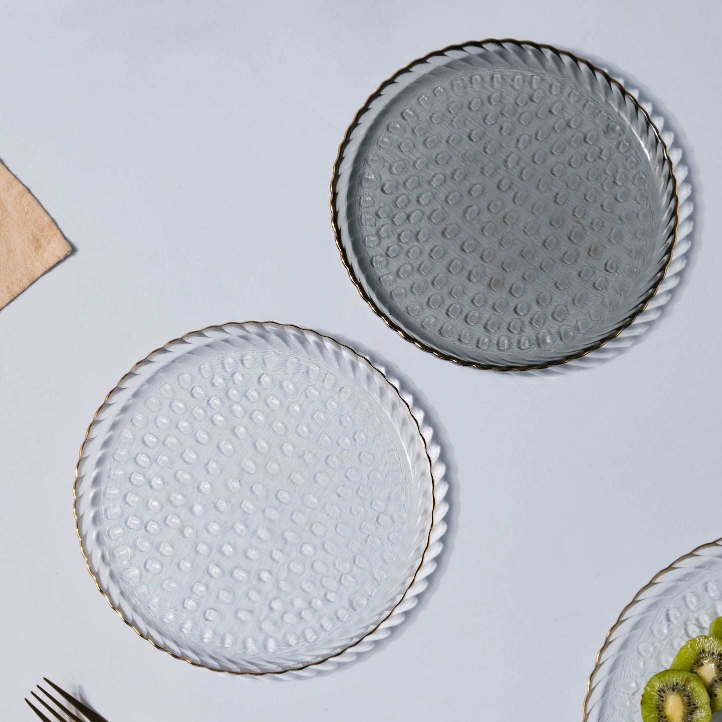 Glass Snack Plate