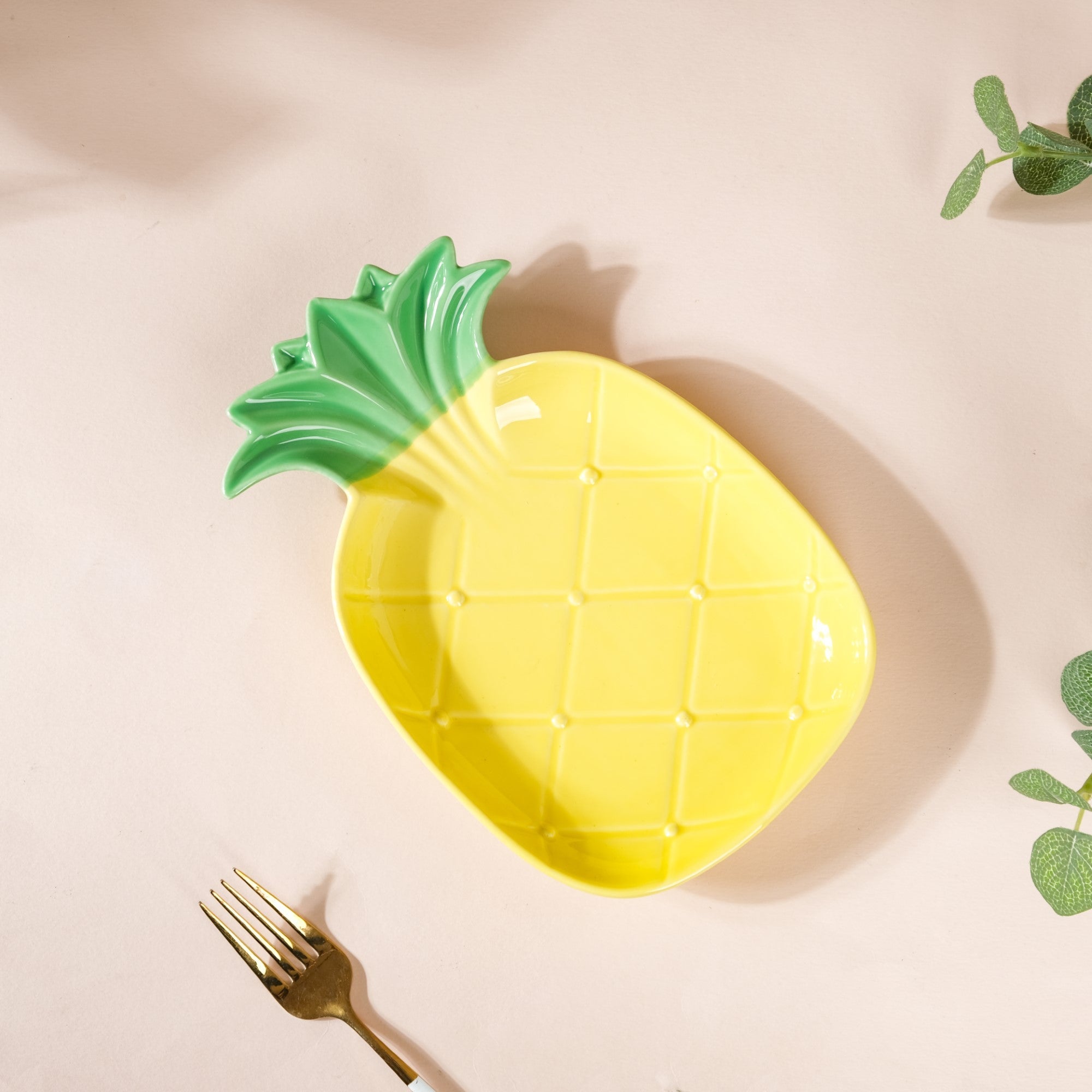 Pineapple Ceramic Plate