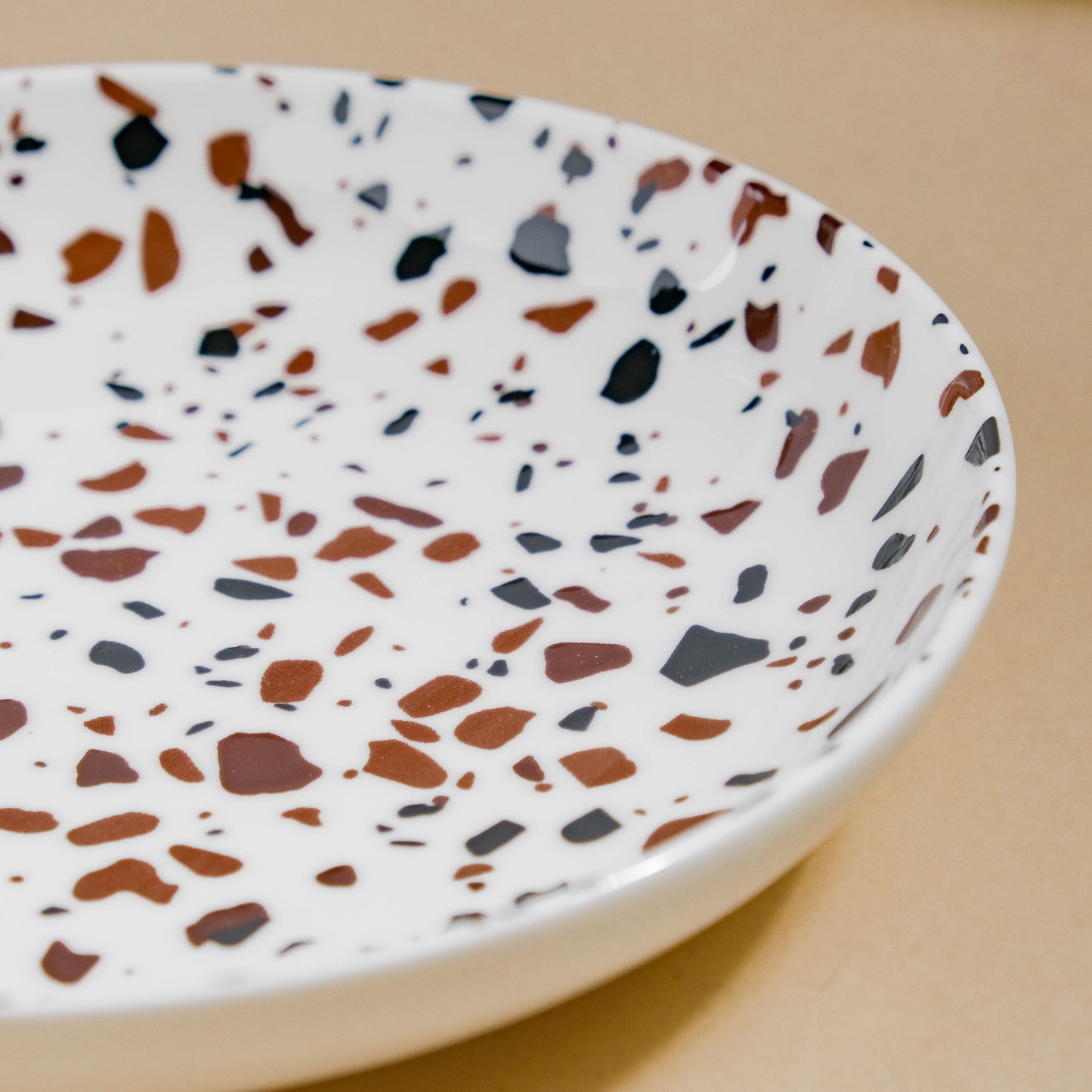 Mosaic Plate Brown