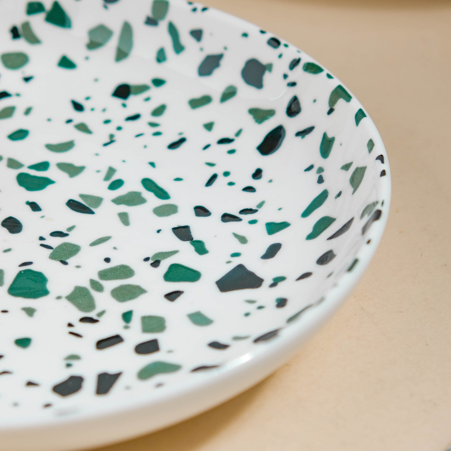 Mosaic Plate Dark Green