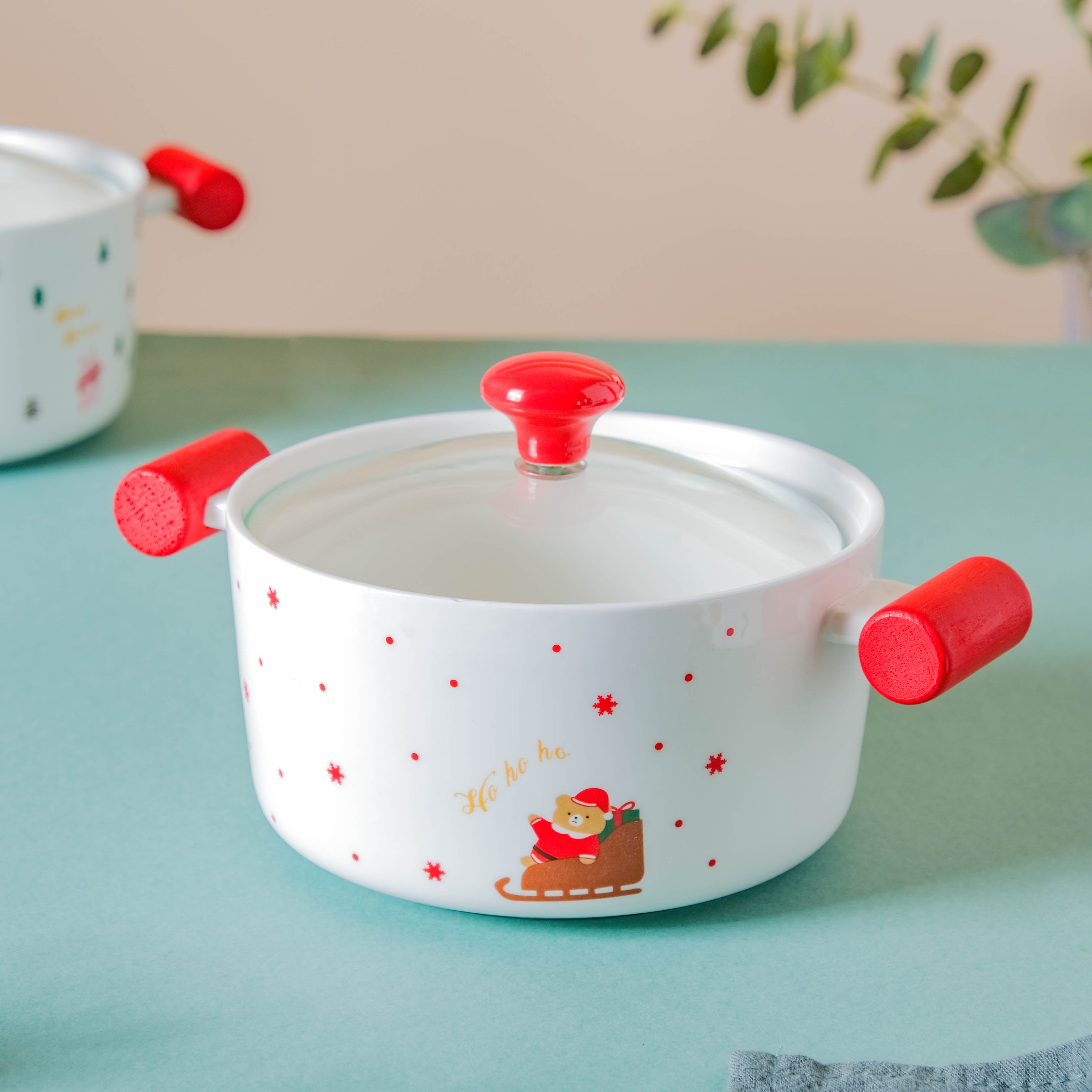 Patterned Bowl With Lid