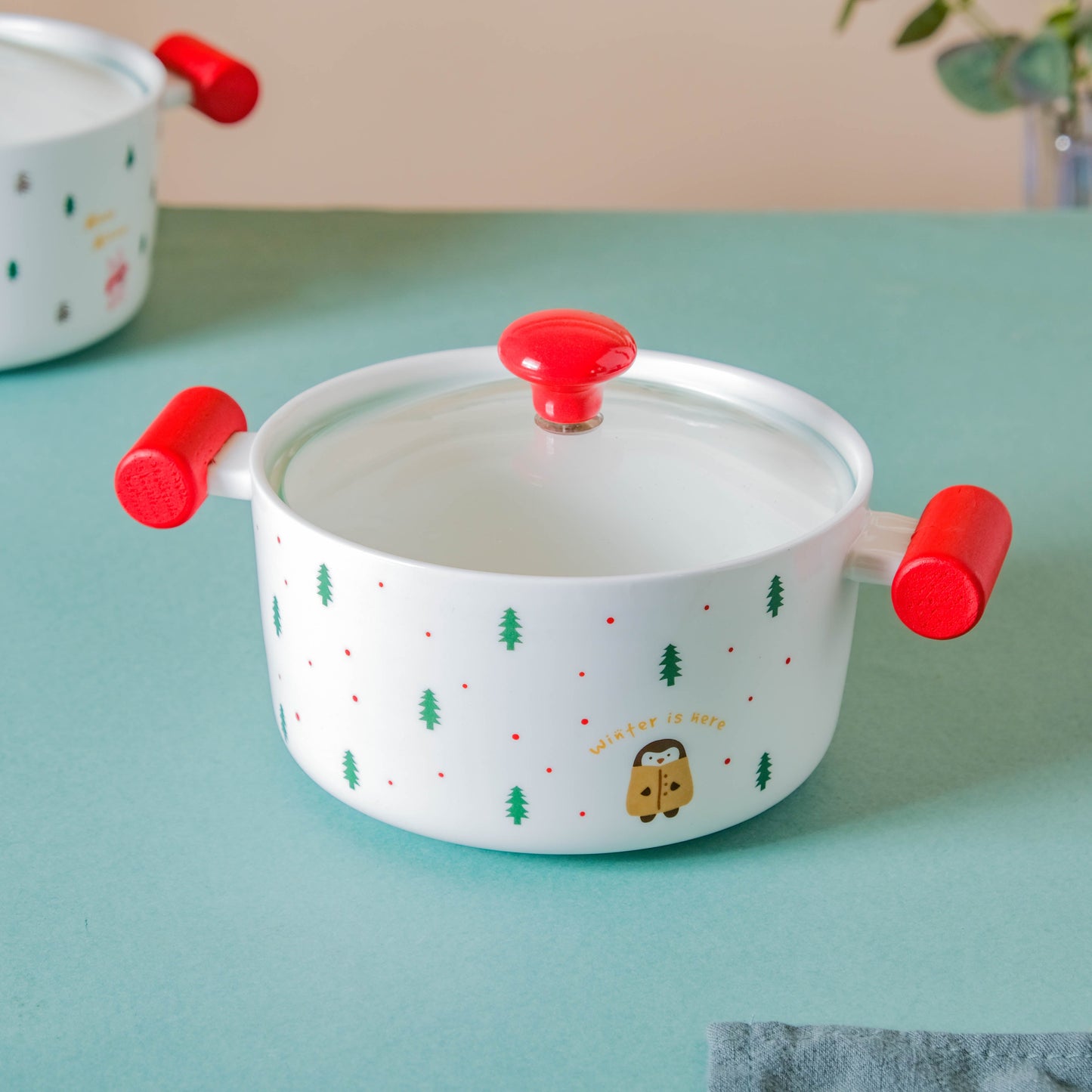 Patterned Bowl With Lid