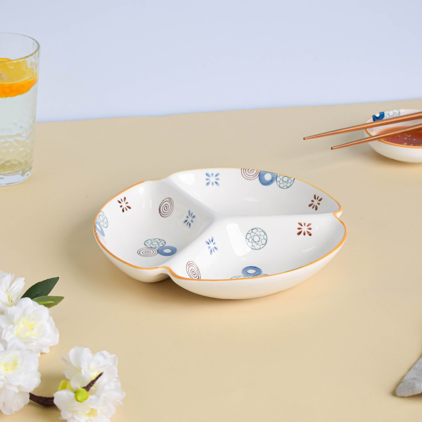 Feliz Sectioned Plate