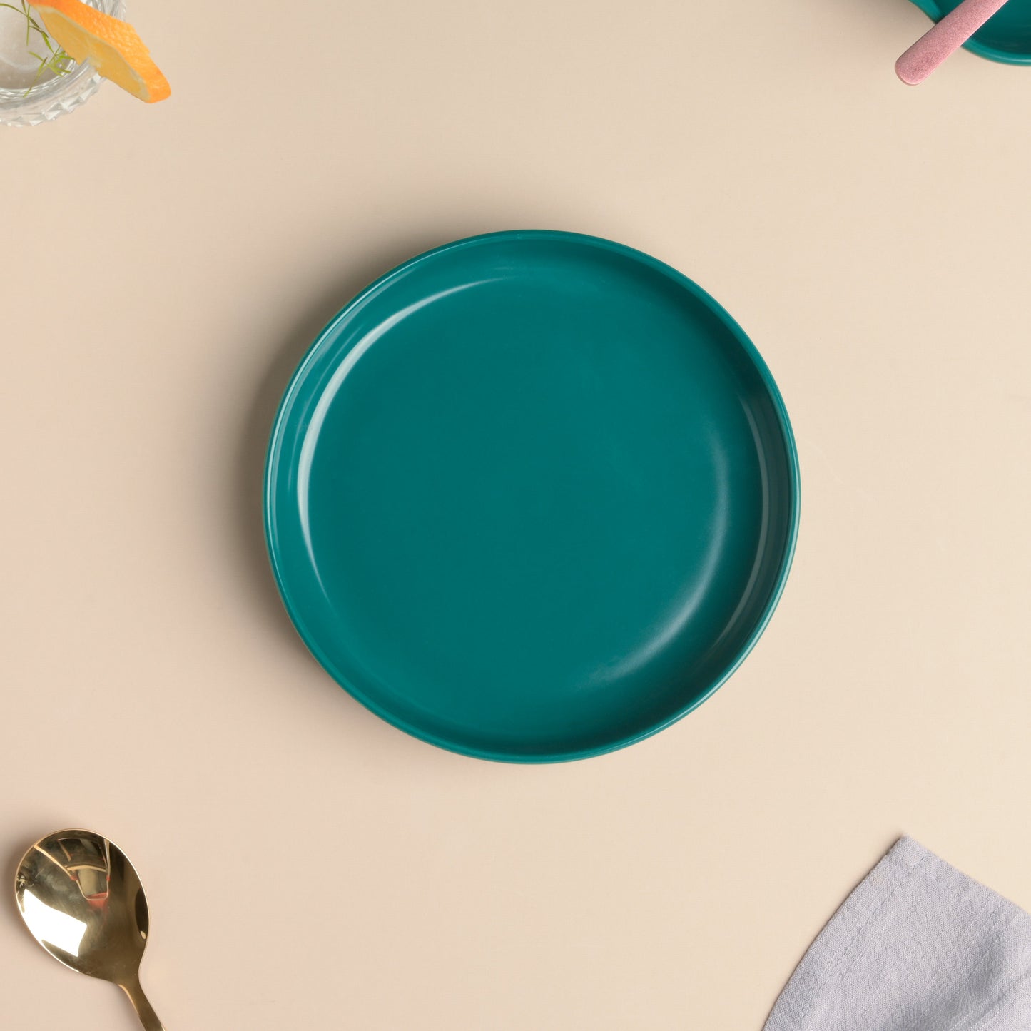 Matte Green Deep Plate