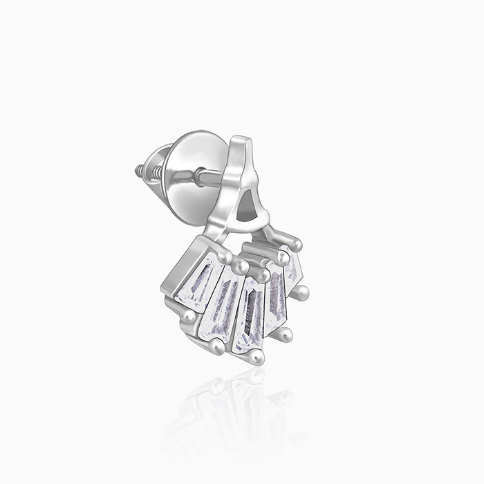 Silver All Eyes on You Earrings
