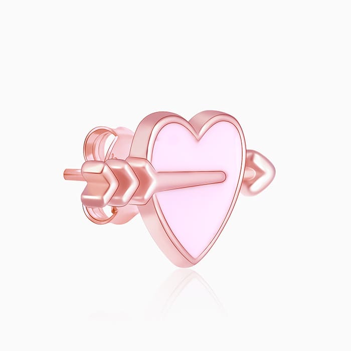 Rose Gold Romantic Rapture Stud Earrings