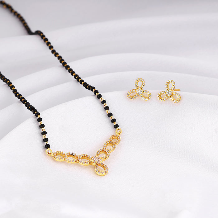 Golden Trifecta Love Mangalsutra Set
