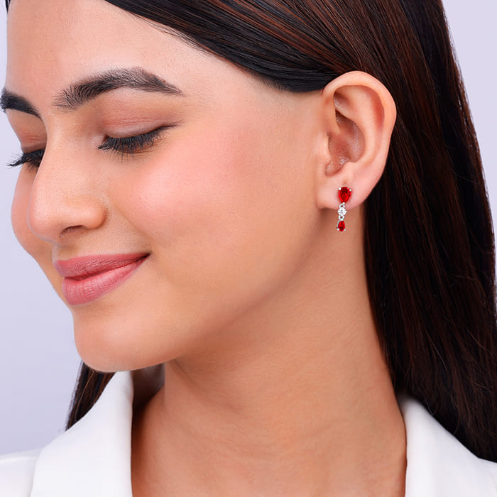Silver Soulmate Earrings