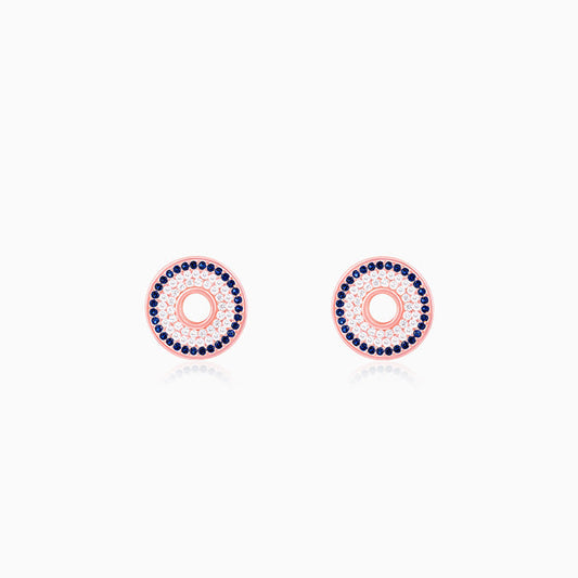 Rose Gold Glittering Joy Earrings