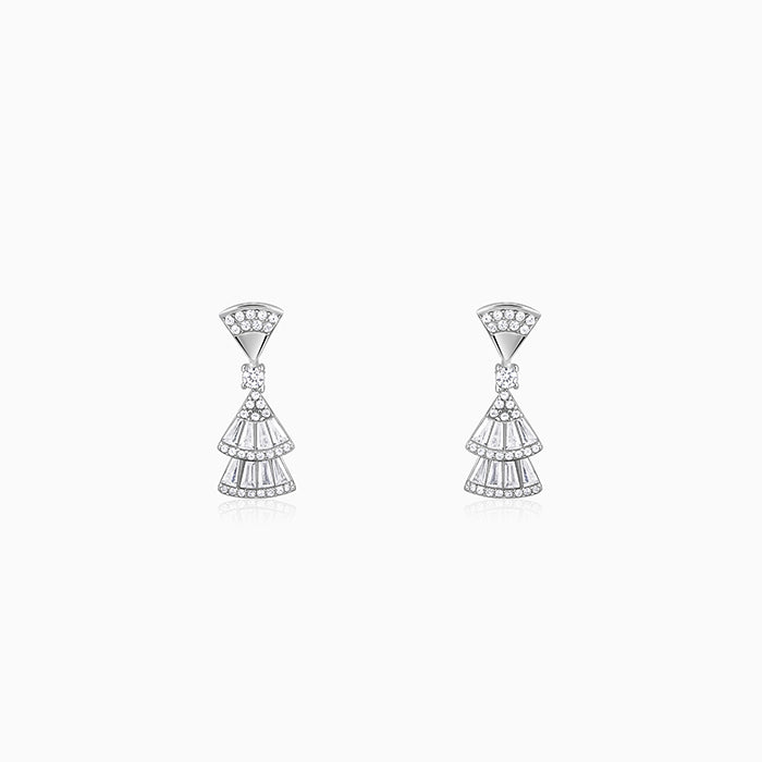 Silver Floraine Earrings