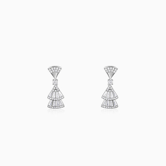 Silver Floraine Earrings