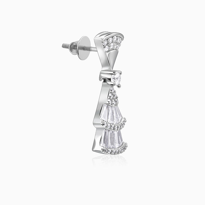 Silver Floraine Earrings