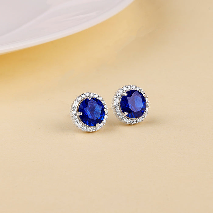 Silver Cobalt Dreams Earrings