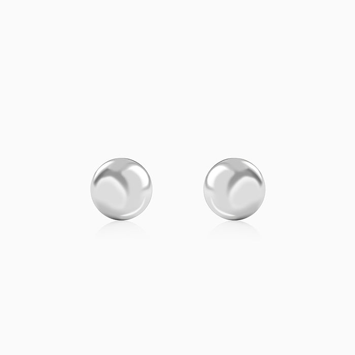 Silver Glow Power Earrings